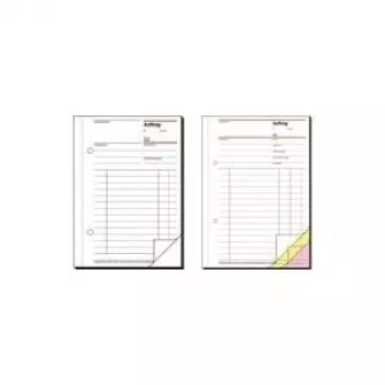 Formulierboek sigel SD004 A4, 2 x 40 vel, doordrukboek