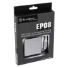SilverStone SST-EP08C - USB 3.1 Type-C-adapter naar HDMI/USB Type-C/USB Type-A - zilver