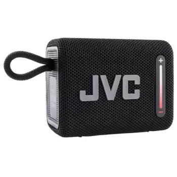 Draagbare luidspreker JVC XS-E114B, IPX6 waterdicht, Bluetooth 5.3, 5 W RMS, 2000 mAh batterij, FM-radio, TWS, zwart