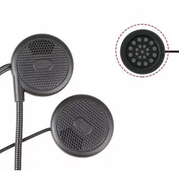 Headset FREEDCONN L1M motorintercom zwart