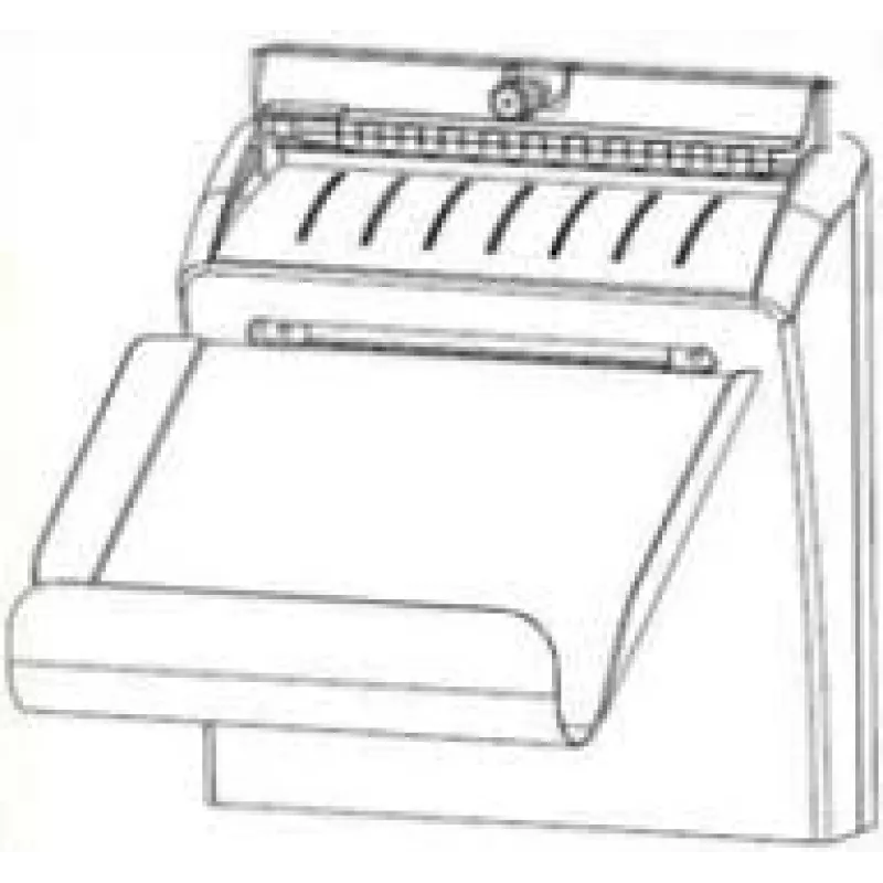 Snijmes-vervangingsonderdeel voor Zebra-labelprinter, model P1058930-190 — compatibel met ZT420, 1 stuk