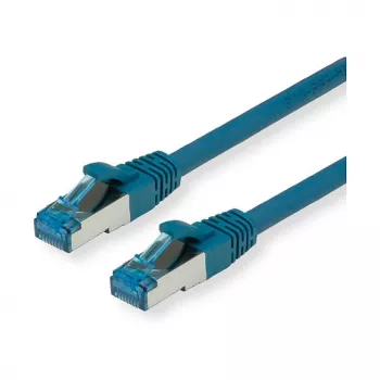 VALUE patchkabel Cat.6A klasse EA S/FTP PiMF LSOH blauw 20m