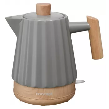 Concept RK0092 keramische waterkoker 1,5 l donkergrijs