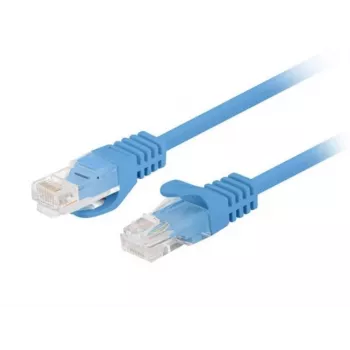 PATCHCORD Cat.5E UTP 1.5M blauw FLUKE PASSED LANBERG 10-pack