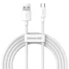 USB-A naar Micro-USB-B kabel Baseus TZCAMZJ-02 1,5 m wit
