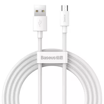 USB-A naar Micro-USB-B kabel Baseus TZCAMZJ-02 1,5 m wit