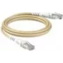 Patchsee ThePATCHCORD RJ45-patchkabel Cat. 6A, U/UTP, extra dun, beige, 7,6 m (TPC-LB-U/25)