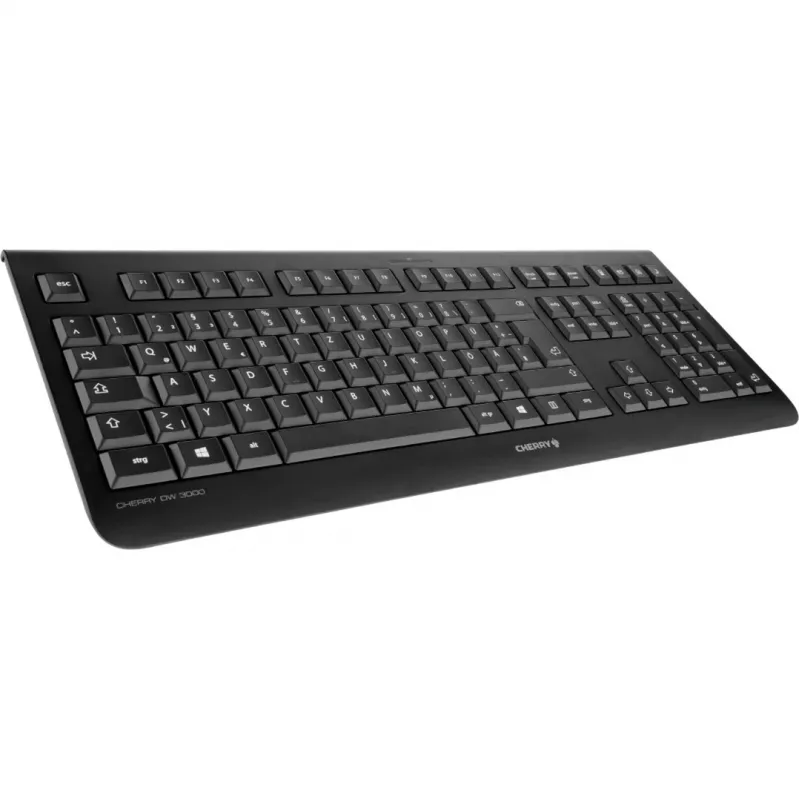 CHERRY DW 3000 toetsenbord muis inbegrepen universeel RF draadloos QWERTZ Duits zwart
