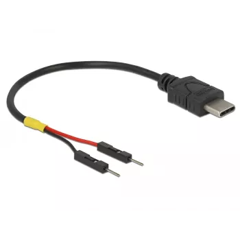 USB-kabel DeLOCK 85418 0,1 m USB-C zwart