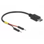 DeLOCK 85418 USB-C-voedingskabel naar 2x pinheader, 0,1 m
