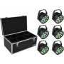 LED-PAR-lichtset EUROLITE 6x TCL Spot met transportkoffer, model TDV-1