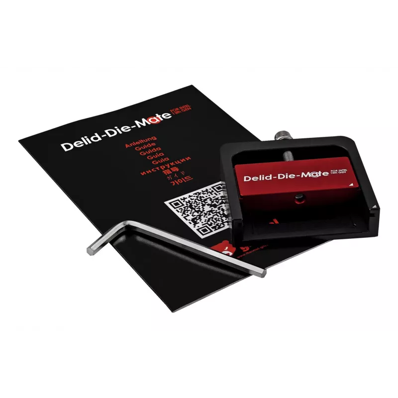 Thermal Grizzly Delid-Die-Mate voor Intel 13e en 14e generatie.