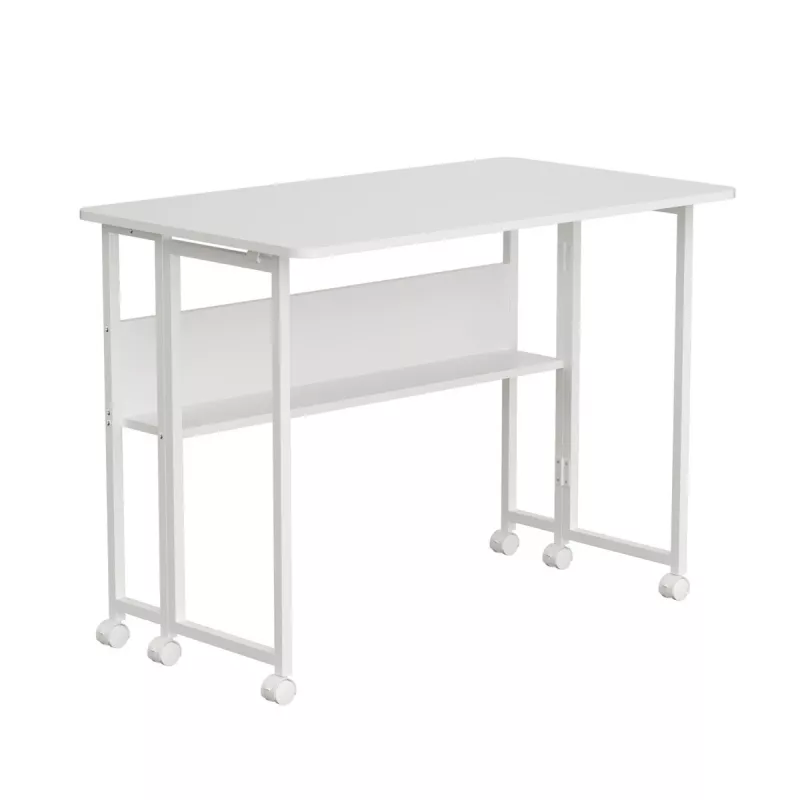 Maclean mobiel bureau wit MC-126W 50kg