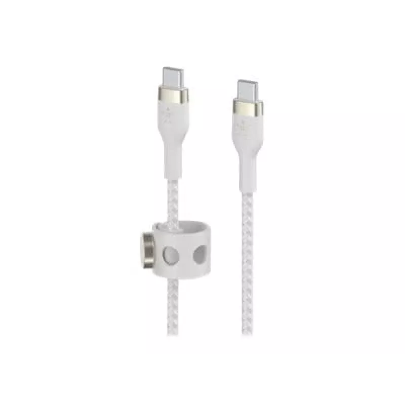 Belkin BOOSTCHARGE PRO Flex USB-kabel 3 m USB 2.0 USB C wit (CAB011BT3MWH)