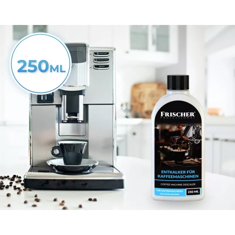 Ontkalker FRISCHER FR00013_250 concentraat 0,25 L voor koffiemachines
