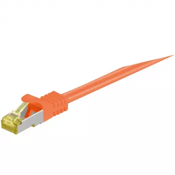 netwerkkabel Goobay 91588 RJ-45 Cat7 1 m oranje