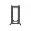 Lanberg OR01-6827-B rack 27U vrijstaand frame zwart (OR01-6827-B)