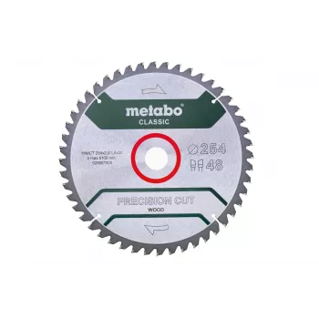 Cirkelzaagblad Metabo 628061000 25,4 cm
