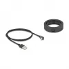 Indoor-oplader DeLOCK 66284 smartphone zwart USB draadloos