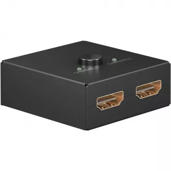 HDMI-switch Goobay 58485 1 ingang 1 uitgang 52mm x 49.5mm x 22.5mm