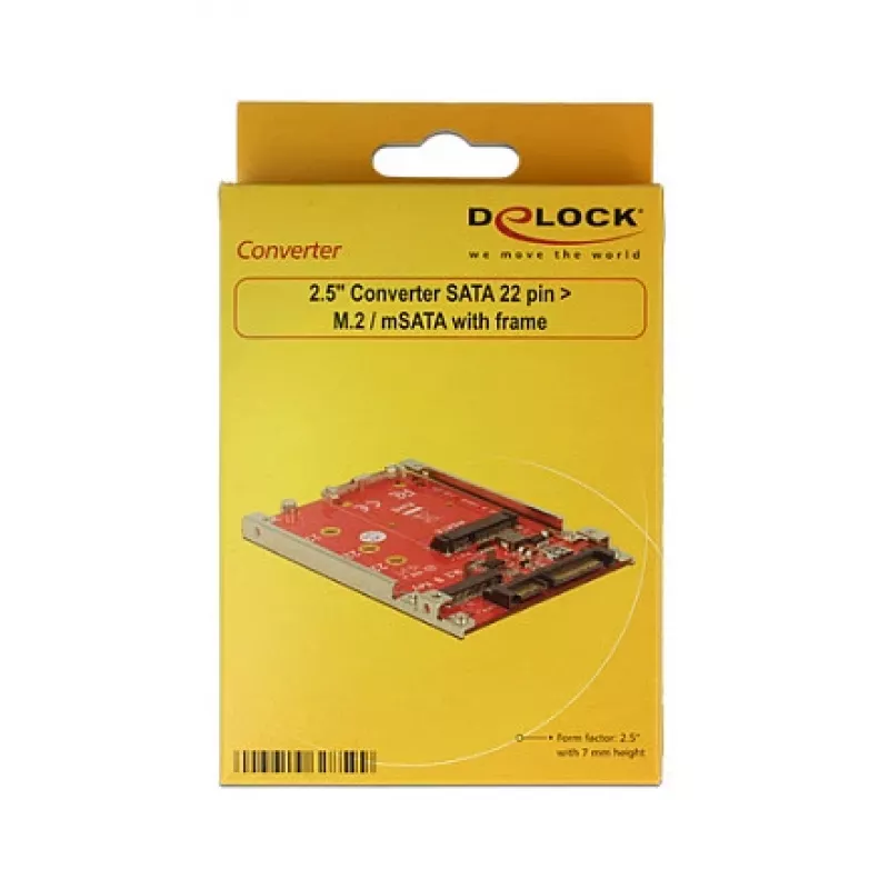 Interfacekaart DeLOCK 62859 intern M.2 mSATA