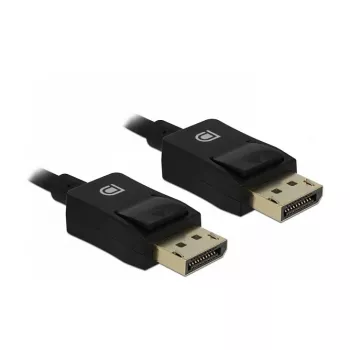 DisplayPort-kabel DeLOCK 85300 1 m zwart