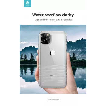 Beschermhoesje Devia Ocean2 Serie voor iPhone 11 Pro, transparant, slank transparant design