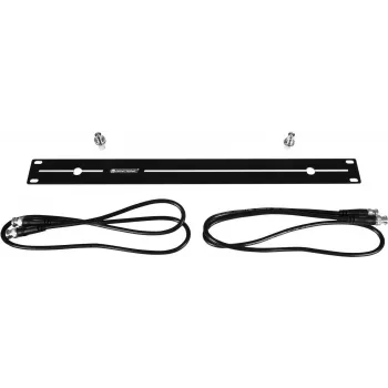 Rackmount BNC-set Omnitronic 13063048 — 19-inch 1HE-paneel voor BNC-aansluitingen