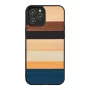 Beschermhoes Man and Wood voor iPhone 12 Pro Max, zwart