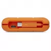 LaCie Rugged USB-C externe harde schijf 5 TB USB Type-C 3.2 Gen 1 (3.1 Gen 1) grijs geel