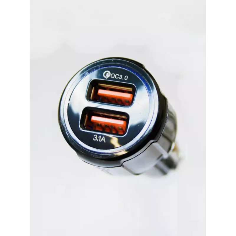 Manta MCC01QC3 autolader, 2x USB, Quick Charge 3.0