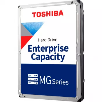Toshiba MG10F Series MG10AFA22TE - harde schijf - 22 TB - intern - 3.5 (8.9 cm) - 7200 rpm - buffer: 512 MB (MG10AFA22TE)