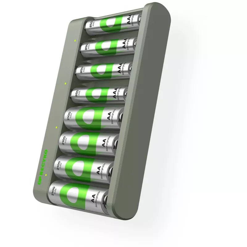 Batterijoplader GP E821 voor NiMH AA- en AAA-accu's, model E821