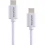 ADATA CACC-100PN-WH USB-kabel USB 2.0 1 m USB-C wit
