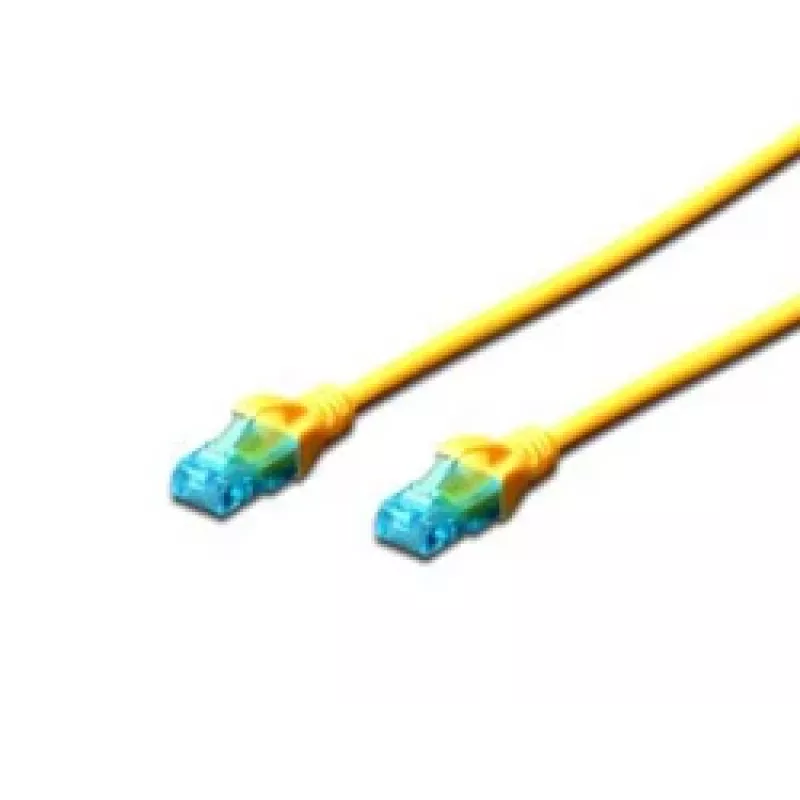 Digitus DK-1512-020/Y ethernet-patchkabel geel
