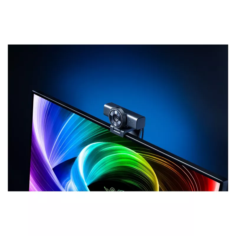 Razer Kiyo V2 X webcam, 1440p @ 60 FPS, autofocus, groothoek - zwart
