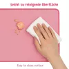 XXL-bureaubladmat voor muis en toetsenbord, roze