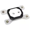 Aqua Computer 21840 cuplex kryos NEXT RGBpx AM4/AM5 CPU-waterblock, acetaal + 925 zilver, zwart