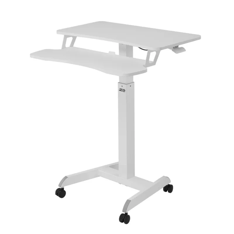 Mobiel werkstation met hoogteverstelling en dubbel platform Ergo Office