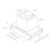 BOXIN LUX LX/IX/A/60 afzuigkap
