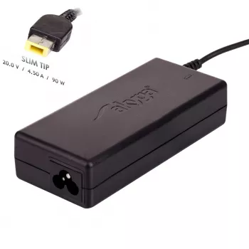 Akyga AK-ND-29 laptopvoeding voor Lenovo, 90 W, 20 V, 4,5 A, Slim Tip