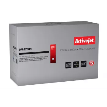 Trommel ActiveJet DRL-E260N vervanger voor Lexmark E260X22G, compatibel zwart, 30000 pagina's