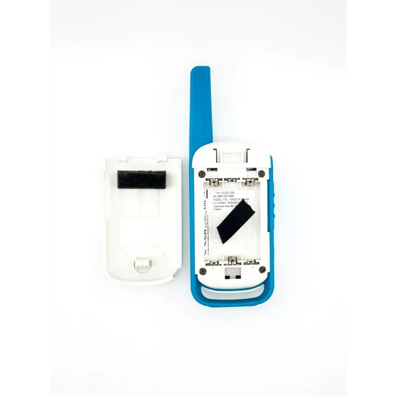 Motorola Talkabout T42 – walkie-talkie, 2-pack (oranje-blauw)