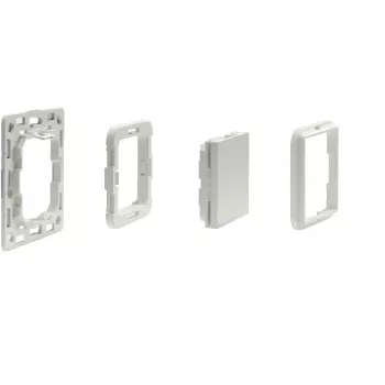 Shelly BLU Wall Switch 4 Shelly BLU Wall Switch 4 lichtschakelaar kunststof ivoor