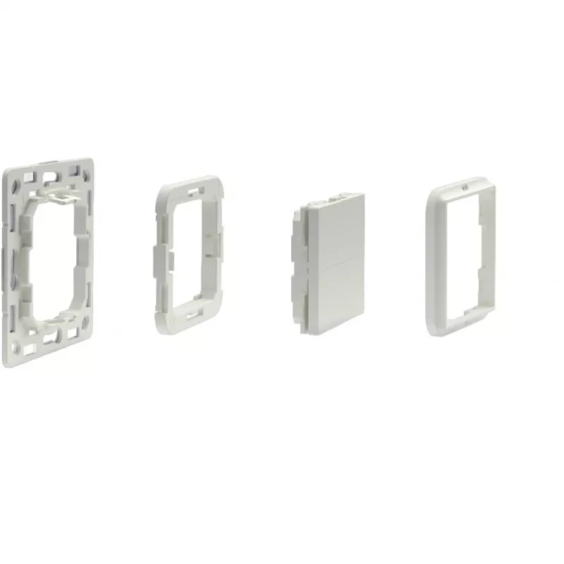 Shelly BLU Wall Switch 4 Shelly BLU Wall Switch 4 lichtschakelaar kunststof ivoor