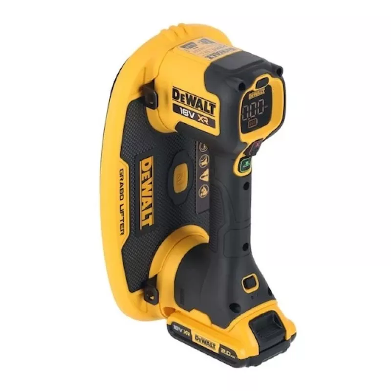 Vacuümheffer DeWalt GRABO DCE590N 18V, draadloos, draagbaar, 1 zuignap, max. last 120 kg