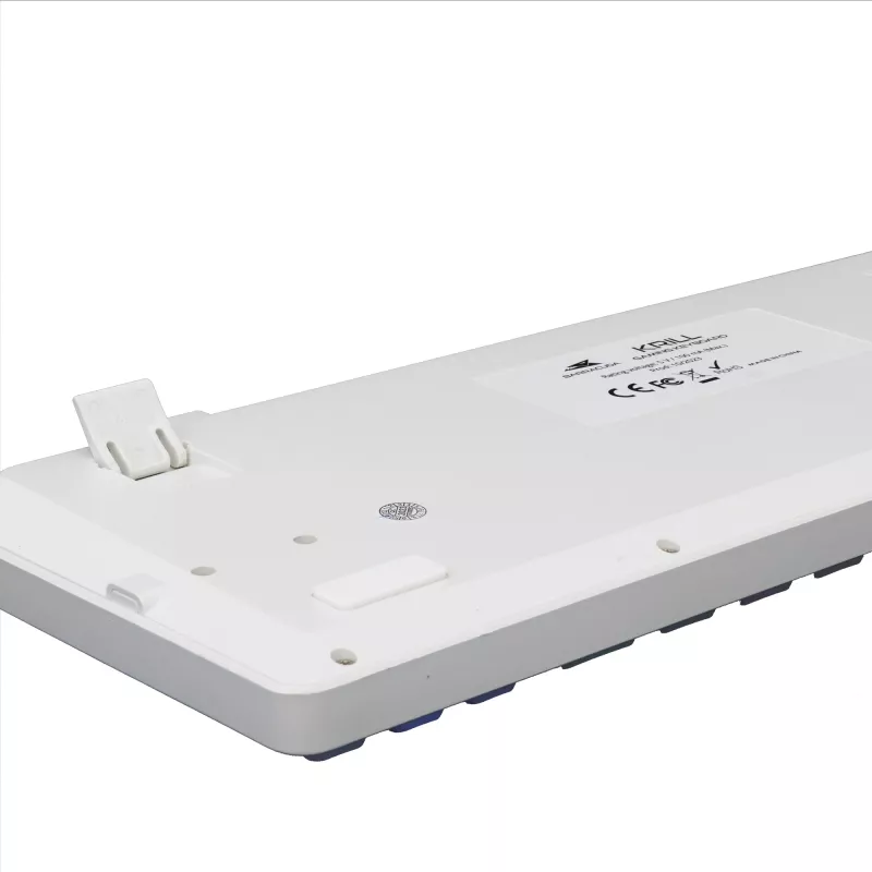 Baracuda Krill witte membraan-gamingtoetsenbord KRILL-W, US, USB