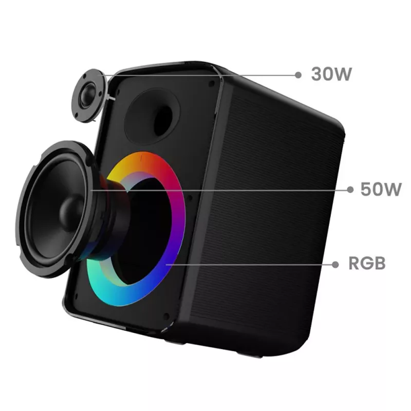 Draagbare luidspreker Tellur Bluetooth Speaker Buzz, zwart