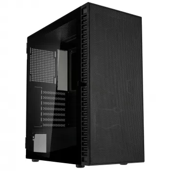 Kolink Observatory HF Mesh Core midi-tower - zwart