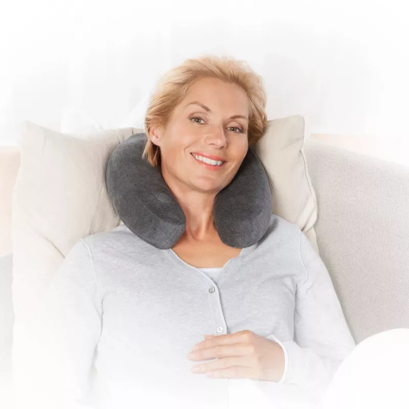 Nekmassageapparaat Medisana NM 870 - grijs, vibratiemassager op batterijen